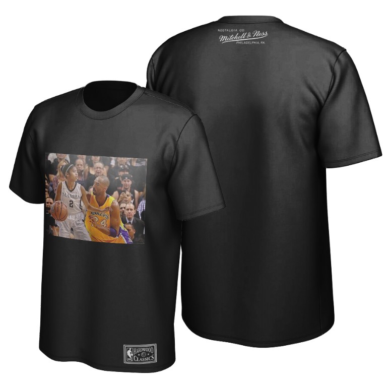 Men's Los Angeles Lakers Kobe Bryant #8 NBA Alive Gigi What If Mamba Week Black Basketball T-Shirt KAM8183CT